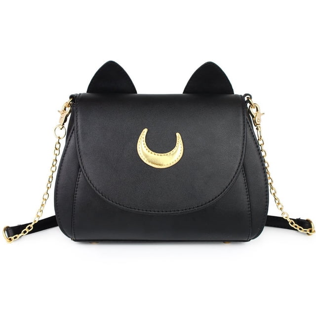 Monedero FZ FANTASTIC ZONE Moon Luna Cat de piel gótica