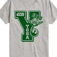 thumbnail image 3 of Star Wars - Yoda Letterman - Toddler And Youth Short Sleeve Tee, 3 of 5