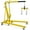 Yellow with Lever, variant on 4400LBS Engine Hoist, Folding Hydraulic Hoists Cherry Picker, Heavy Duty Engine Crane Lifter for Vehicle Repairs and Workshops, Yellow
