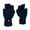 Navy, variant on Xijirk Convertible Flip Top Knit Gloves 2 In 1 Fingerless Thermal Winter Gloves Black,One Size