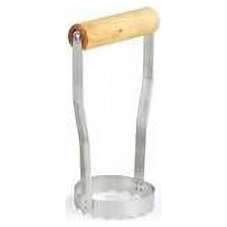 HIC Plain Edge Old Fashioned Onion Manual Food Chopper, 18/8 Stainless  Steel Blades, 3.5 x 8-Inches 