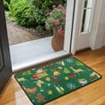 thumbnail image 2 of Christmas Doormat 17x30 Inch Red and White Plaid, Non-Slip Welcome Mat for Front Door - Outdoor Indoor Holiday Decor, Washable Entryway Rug for Porch and Entryway, 2 of 7