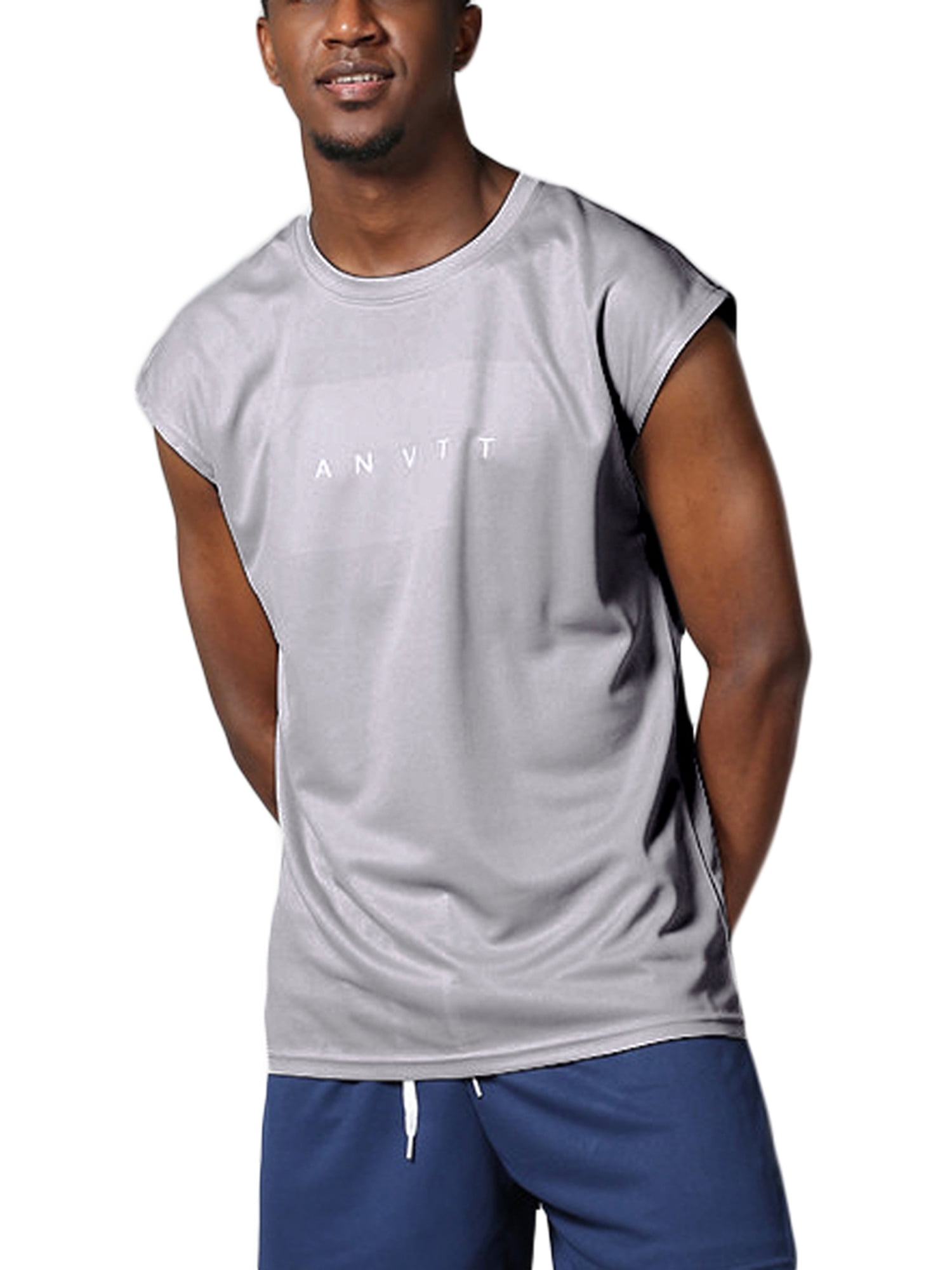 Men's Workout Sleeveless Shirts Quick 