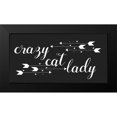 thumbnail image 2 of Matic,Jelena 18x11 Black Modern Framed Museum Art Print Titled - Cat Lady Arrows, 2 of 5