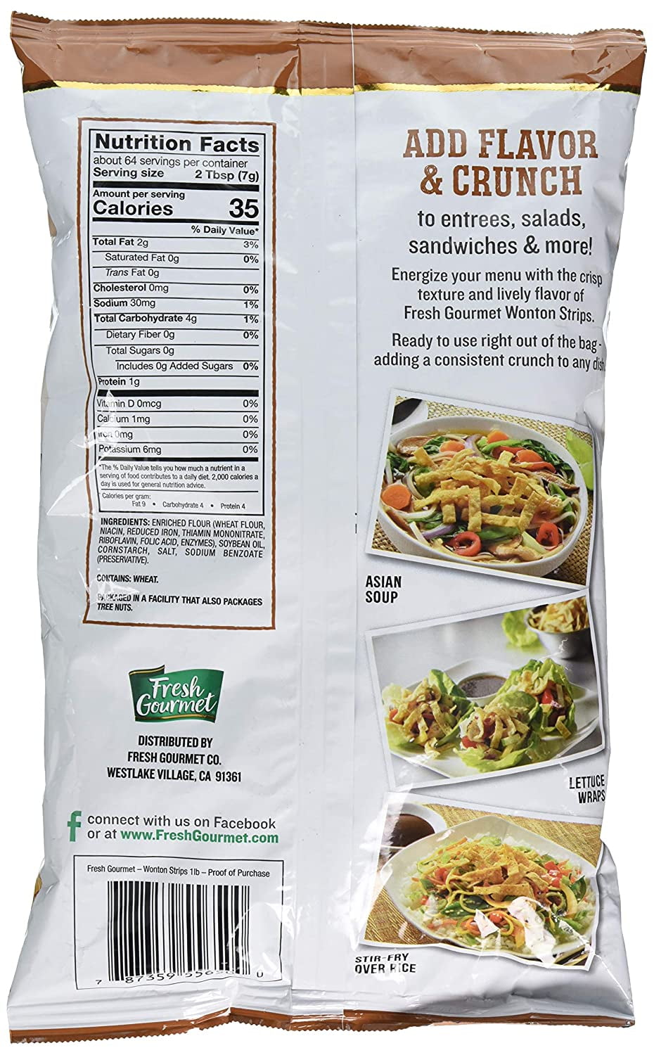 Fresh Gourmet Lightly Salted Crispy Jalapenos, 16 oz, Authentic