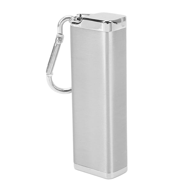 Estuche Para Cigarrillos, Estuche para Cigarrillos, Soporte para Cigarrillos de Aleacio de Zinc, Tres Soportes para Cigarrillos Portátiles Abiertos, Caja para viajes
