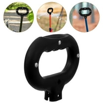LULULION Sturdy Black Plastic Wagon Cart Handle Replacement for Camping Trolley Ergonomic Grip