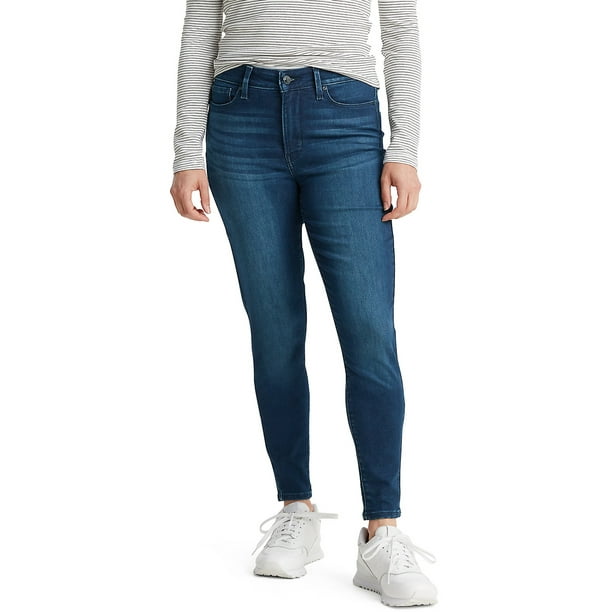 signature levi strauss high rise slim