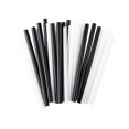 thumbnail image 1 of Tablecraft 700109 10" Wrapped Straws - PLA, Black - Pack, 1 of 1