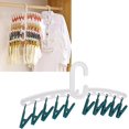 thumbnail image 5 of Yellow Laundry Drying Rack, Space Saving, Versatile, Anti-Drop, Plastic Sock Clips, Lightweight Drying Rack for Travel, 5 of 5