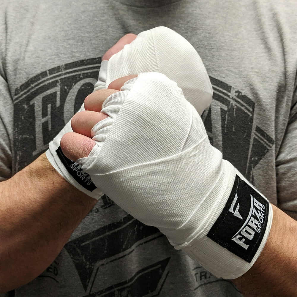 Forza Sports 120" Mexican Style Boxing and MMA Handwraps White