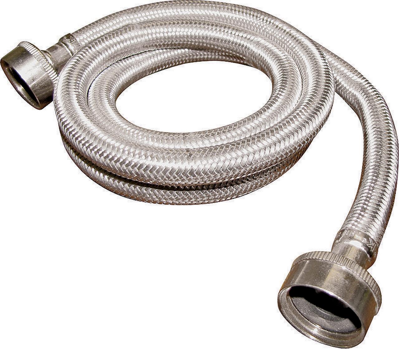 Plumb Pak PP23832 Washing Machine Hose, 3/4 in x 5 ft, FHT, Stainless