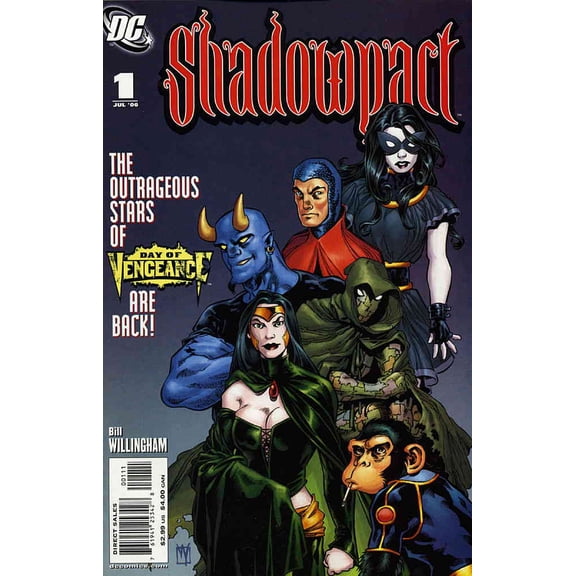 Shadowpact #1 VF ; DC Comic Book