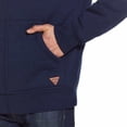 thumbnail image 4 of Weatherproof Vintage Men's Fleece Lined Hoodie Full Zip Jacket (Blue, Medium), 4 of 4