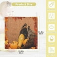 thumbnail image 2 of SKYSONIC 5 PCS Pumpkins Gourds Basket Baby Muslin Washcloths, Fall Leaves Face Towel Burp Cloths Ultrasoft Absorbent Cotton Bath Wipes Towels for Newborn Boys Girls, 2 of 7