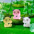 thumbnail image 4 of 8/24/48 piezas de adorables y luminosos pandas 3D de resina que brillan en la oscuridad, pequeñas figuras de pandas en micropaisajes para decorar el hogar, 4 of 5