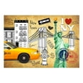 thumbnail image 3 of Tiptophomedecor Street Art Wallpaper Wall Mural - One Way New York, 3 of 4