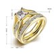 thumbnail image 3 of unbranded Anillo De Dorado Con Zirconia Para Acabado Estilizado Y Sofisticado, 3 of 7
