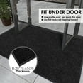 thumbnail image 5 of Morefany 4'x4' Entrance Front Floor Door Mat Entryway Doormat Indoor Heavy Duty Dirt Trapper Non-Slip Rubber Backing Outdoor Welcome Mats, 5 of 7