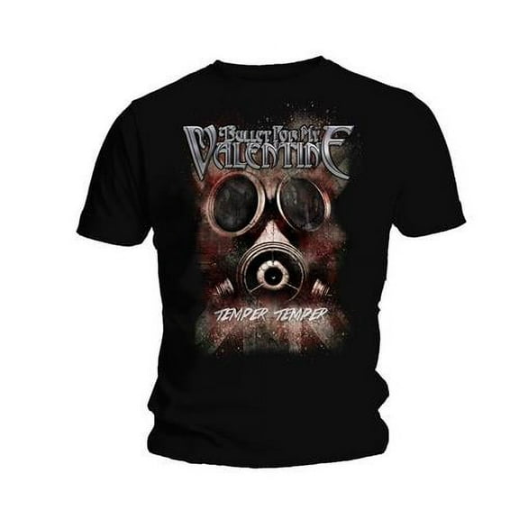 Bullet For My Valentine Mens T Shirt Black Temper Temper Official