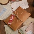 thumbnail image 2 of Vintage Kraft paper creative envelope nostalgic postcard storage bag fire paint envelope, 2 of 5