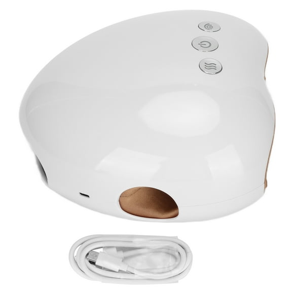 Handheld Electric Acupressure Hand Massager for Carpal Tunnel Relief - White