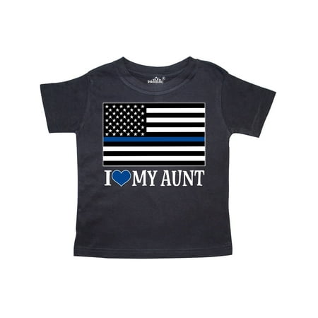 

Inktastic Police Law Enforcement Aunt Gift Toddler Boy or Toddler Girl T-Shirt