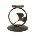 thumbnail image 1 of Toystoory Candelabro de hoja de ginkgo de estilo retro europeo, candelero forjado simple moderno, adorno de de hierro para el hogar, bar, fiesta, Decoración del hogar No. 4 Toystoory HA026446-04, 1 of 1