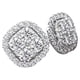 thumbnail image 4 of Fiudx Liquidación De Ahorros De Verano Conjunto De Tres Piezas De Aretes Y Collar De Diamantes A La Moda Para Mujer, 4 of 6