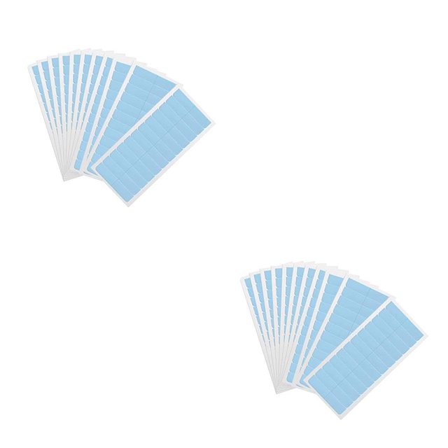 Qarigey Cinta adhesiva de 12 piezas para extensiones de cabello, cintas adhesivas Solubles en agua, manualidades DIY, herramientas de belleza Type1 NO1