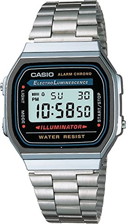 casio digital watch metal