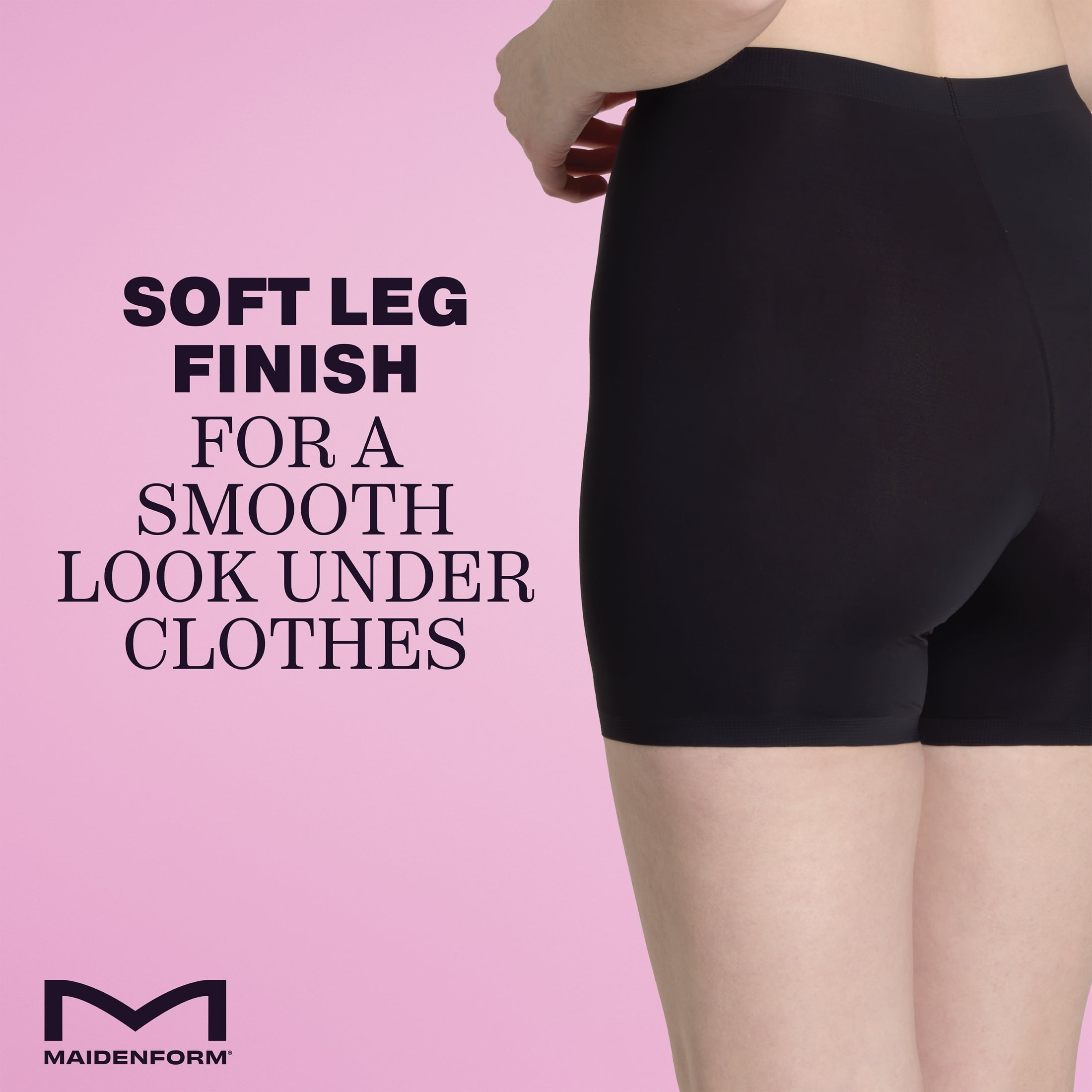 Maidenform Women's Light Control Shaping Shorty 2-Pack, Style FP0856, Sizes up to 3XL