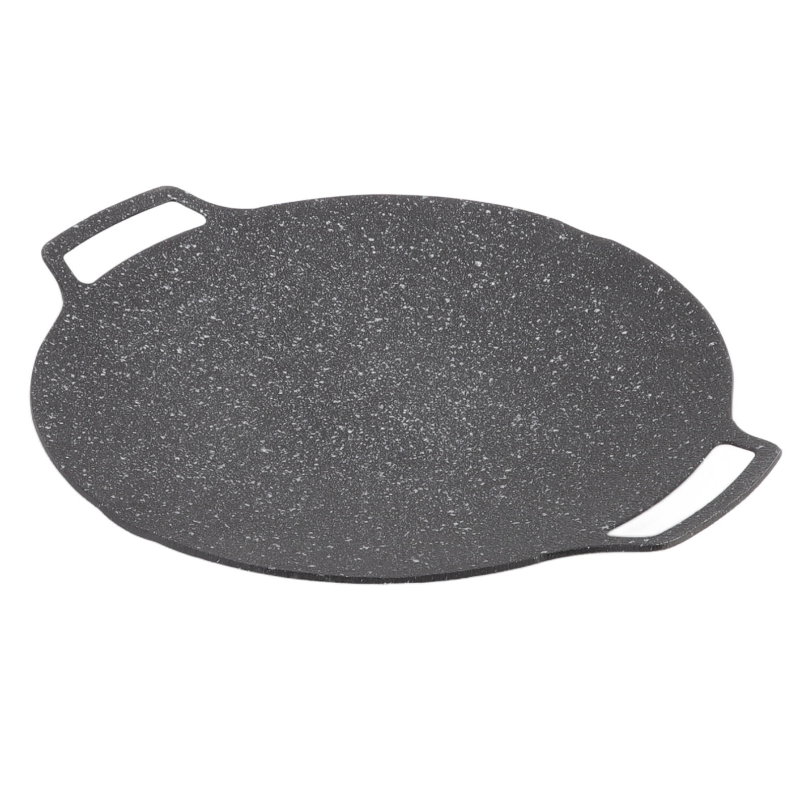 Round Teppanyaki Frying Pan, Thermal Insulation Korean BBQ Plate High
