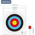 thumbnail image 6 of Morrell ASA Indoor Round Paper Face Shooting Targets, 17x17-Inch, 100 Count, 6 of 9