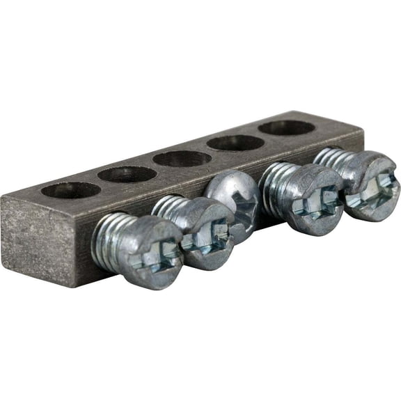 Square D 4-Terminal QO & Homeline Aluminum Ground Bar Kit PK4GTACP