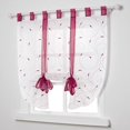 thumbnail image 1 of Window Embroidery Roman Blinds (80_x_140_cm, Purple), 1 of 3
