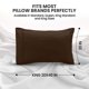 thumbnail image 2 of Funda de Almohada Utopia Bedding King 51x102 cm Microfibra Suave Paquete de 2, 2 of 8
