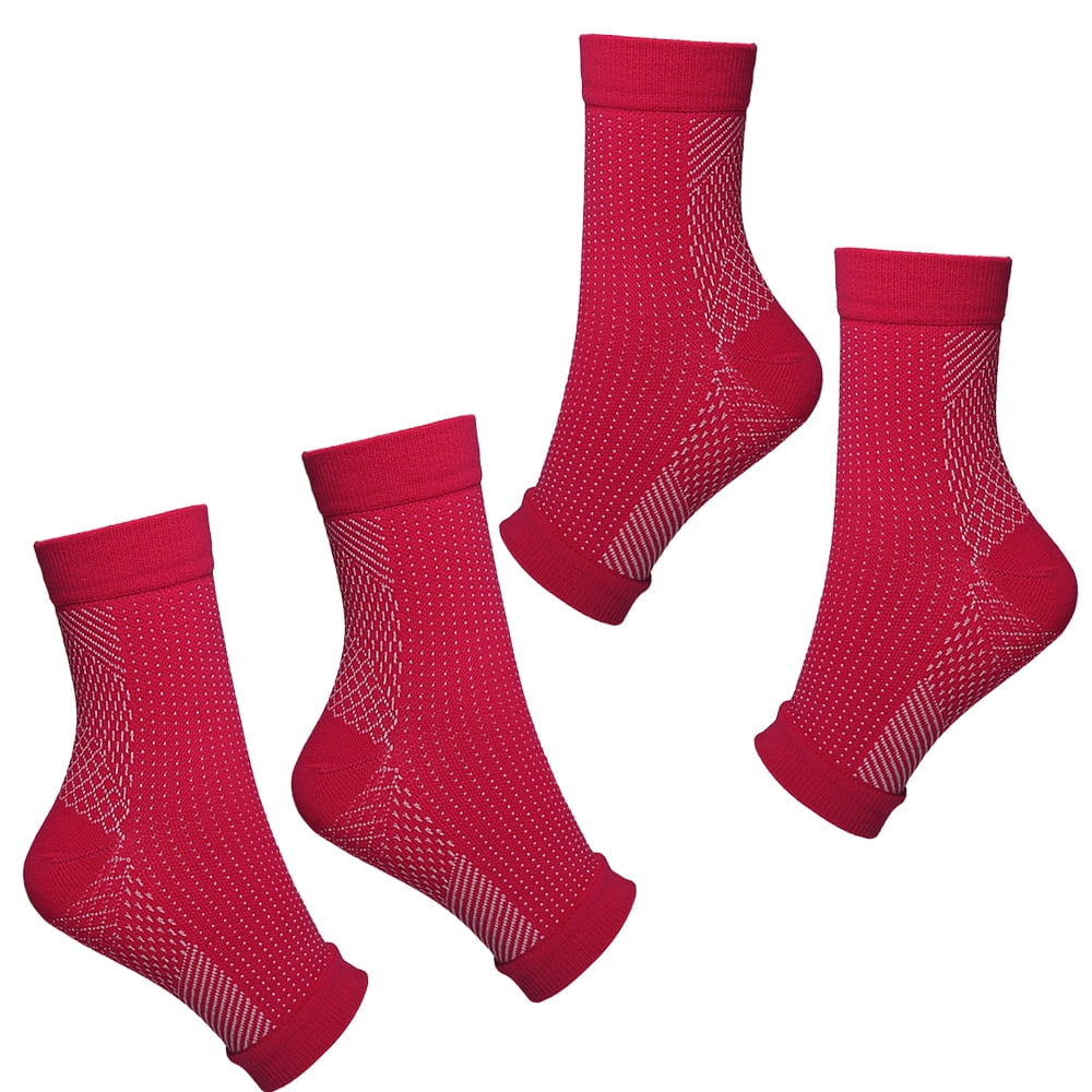 Compression Socks for Ankle/Heel Support, Relieve Arch Pain, Reduce