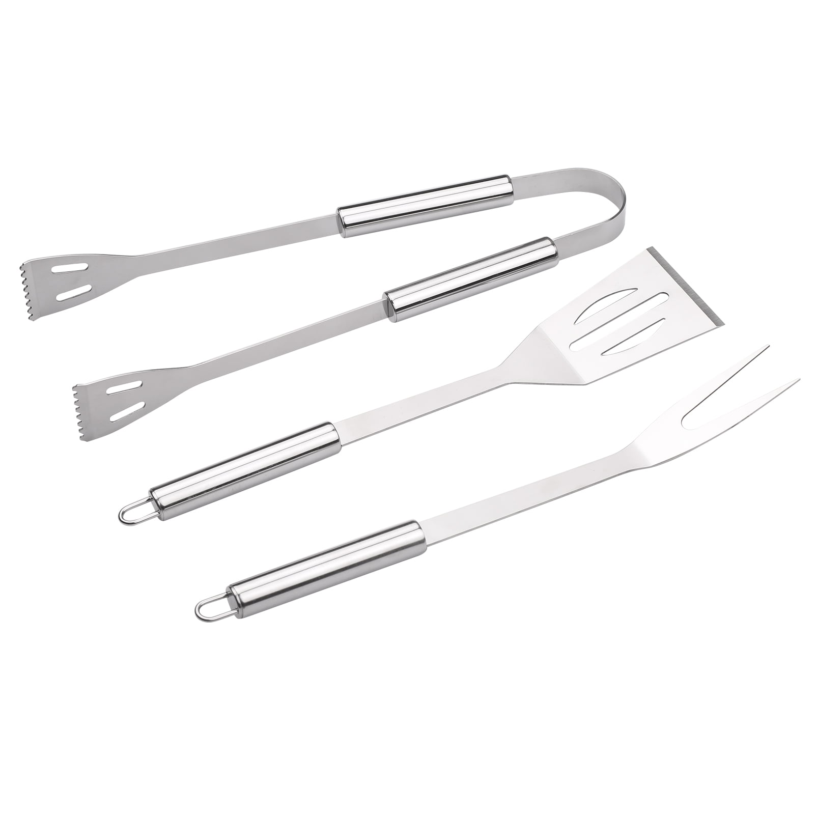 Stainless Steel BBQ Tools Set Barbecue Outdoor Details about   BBQ Grill Accessories 