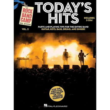 Bass Stage Pack - Hal Leonard Today's Hits - Rock Band Camp Vol. 2 (Book/2-CD Pack) Vocal, Guitar, Keys, Bass, Drums