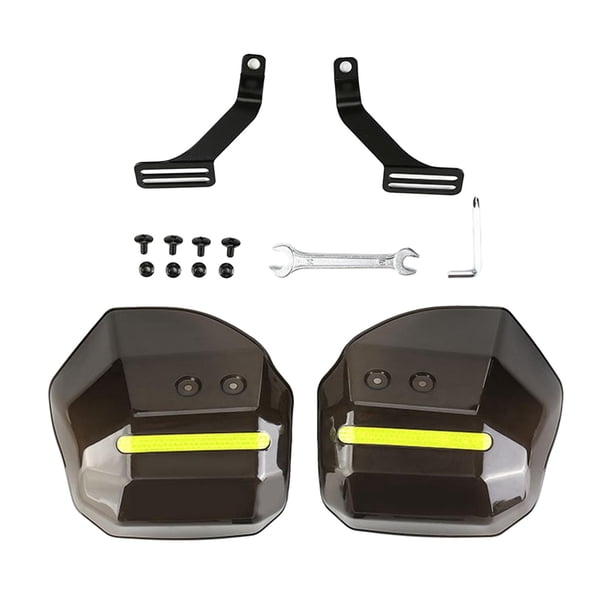 Paramanos de motocicleta,Paramanos de motocicleta a prueba de viento a prueba de lluvia,Accesorios Moto Paramanos Universales,Protector de mango Escudos Protección solar Resistente,Protectores