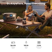 Anker SOLIX C2000X Gen 2 Portable Power Station, 2048Wh/2400W - Dark
