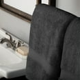 thumbnail image 4 of Superior Hymnia Egyptian Cotton Bath Towel Set, Charcoal, 4 of 8