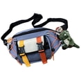 thumbnail image 2 of Mochila de hombro en el pecho, bolsa deportiva con correa ajustable impermeable de gran capacidad para hombres, 2 of 8