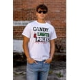 thumbnail image 4 of Funny Christmas Candy Lights Poles Men Big & Tall Sweatshirt Brisco Brands 2X, 4 of 6