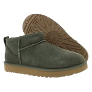 Ugg Classic Ultra Mini Women's Suede Wool Lined Ankle Boots