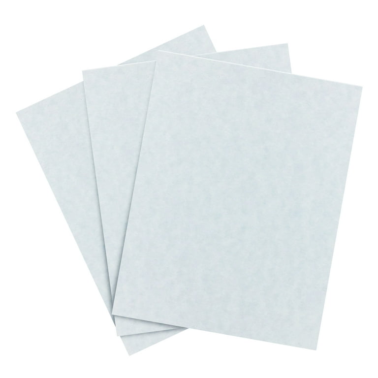 Sky Parchment Paper – Great for Certificates, Menus and Wedding Invitations  | 24lb Bond / 60lb Text / 90GSM | 8.5 x 11 (Letter Size) Paper for