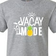 thumbnail image 4 of Inktastic Vacay Mode with Palm Trees Sun and Pineapple Youth T-Shirt, 4 of 5