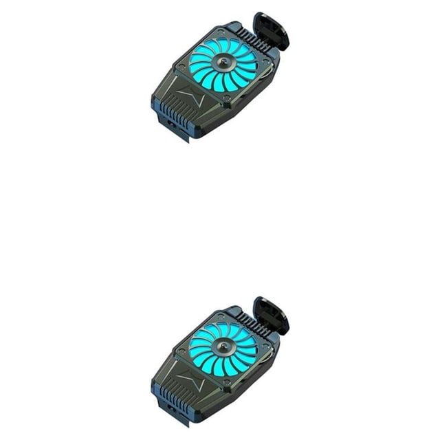 Monstrate Enfriador de teléfono móvil recargable, ventilador de refrigeración para teléfono móvil con Clip, radiador para teléfono Type1 NO1