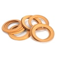 thumbnail image 3 of Ruibeauty 10Pcs Pump Piston Rings Rubber Insulated for 1100w Oil-Free Silent Air Compressor, 3 of 6